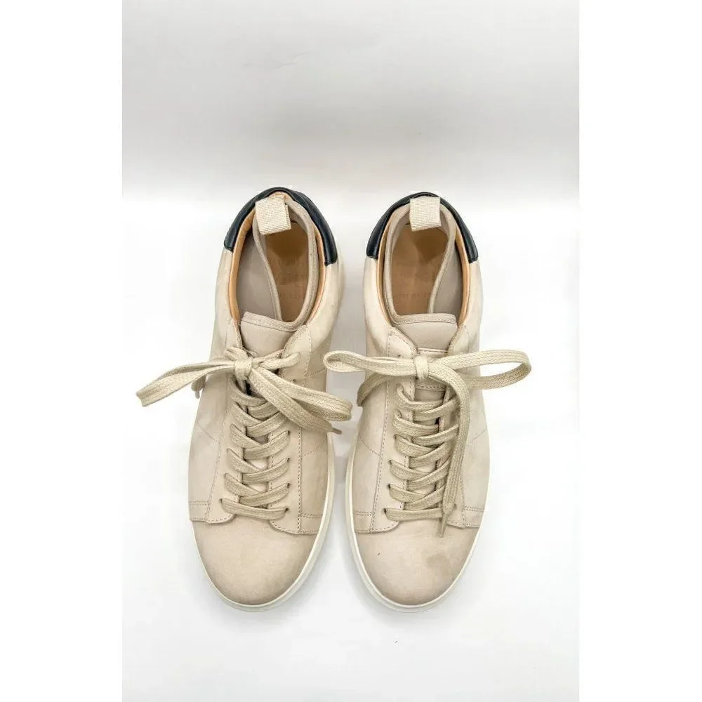Greats Beige Platform Sneakers Size 8.5